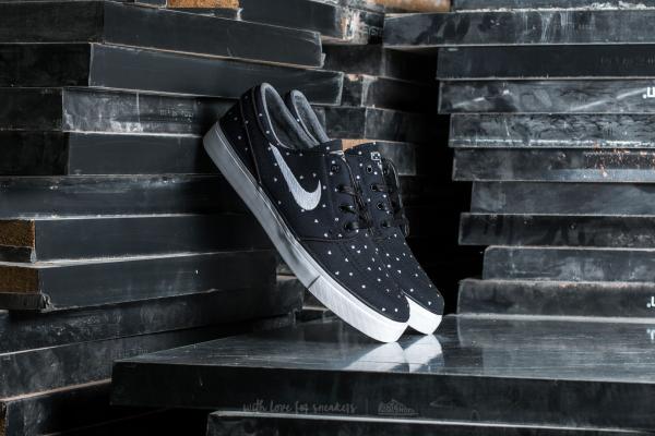 Nike Zoom Stefan Janoski Canvas Premium Black/ White