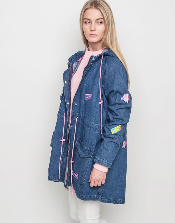 Parka Lazy Oaf Bubble Denim Blue