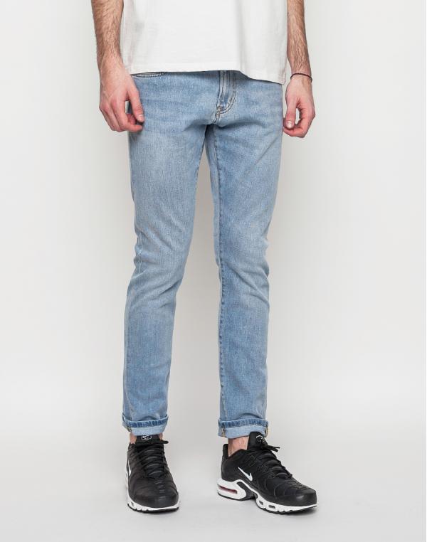 Kalhoty Carhartt WIP Rebel Blue True Bleached
