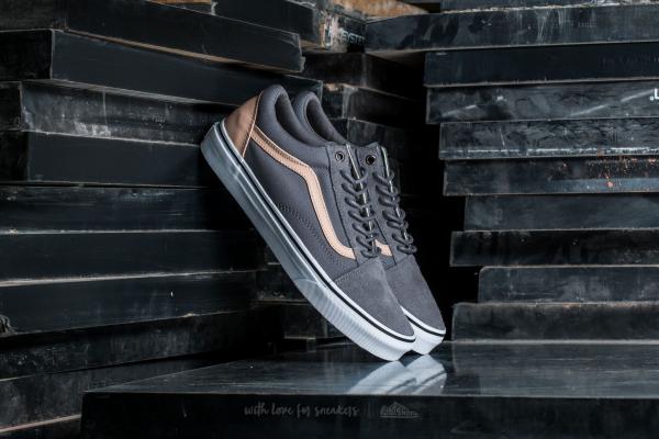 Vans Old Skool (Veggie Tan) Frost Gray/ True White