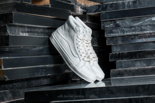 Vans Sk8-Hi Slim Cutou Square Perf Blanc De Blanc