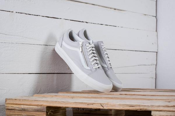 Vans Old Skool Zip (Leather) Wind Chime/ Blanc de Blanc