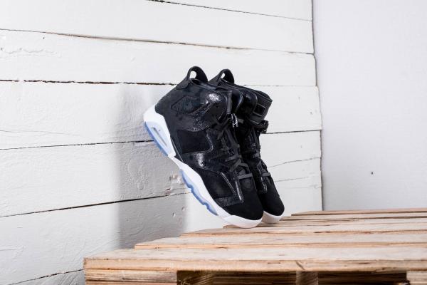 Air Jordan 6 Retro Premium Heiress GG Black/ Black-White-Gym Red