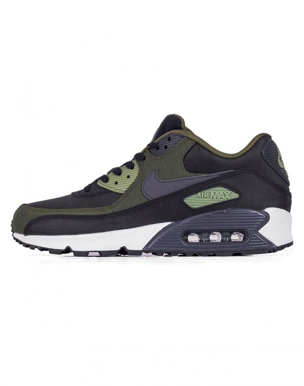 Sneakers - tenisky Nike Air Max 90 Premium Black / Anthracite - Legion Green