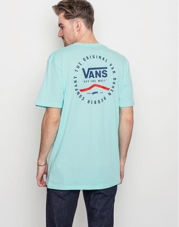 Logo tee Vans Original Rubber Company mint