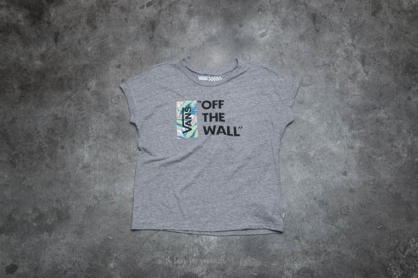 Vans W Tropical Lock Up Tee Grey Heather