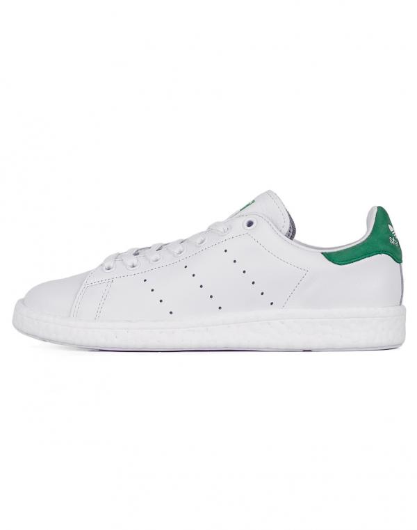 Sneakers - tenisky Adidas Originals Stan Smith Boost Footwear White / Footwear White / Green