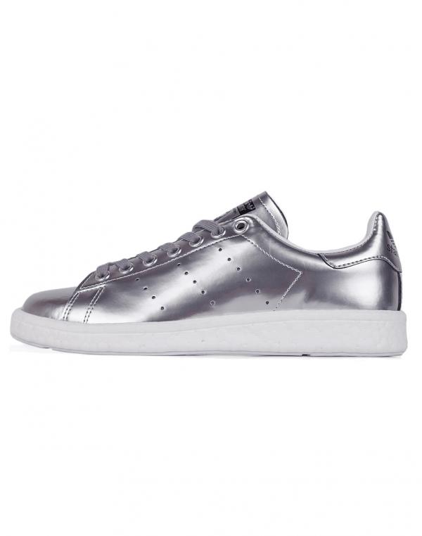 Adidas Originals Stan Smith Boost Silver Metallic / Silver Metallic / Footwear White 36,5