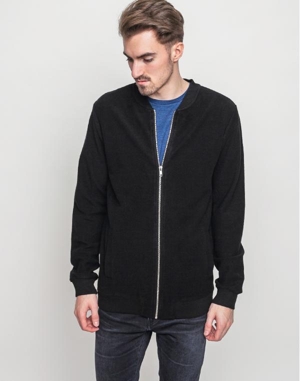 Mikina RVLT 2510 Sweat Zip Black