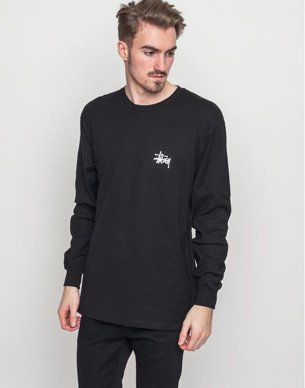 Logo tee Stussy Basic Black