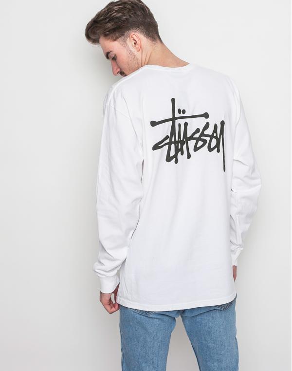 Logo tee Stussy Basic White