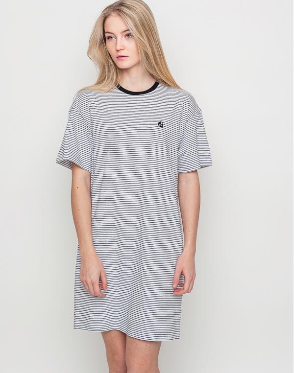 Šaty Carhartt WIP Darcy White / Black