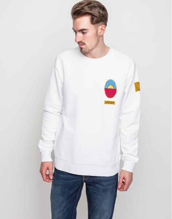 Mikina WeSC Marvin Reverse White