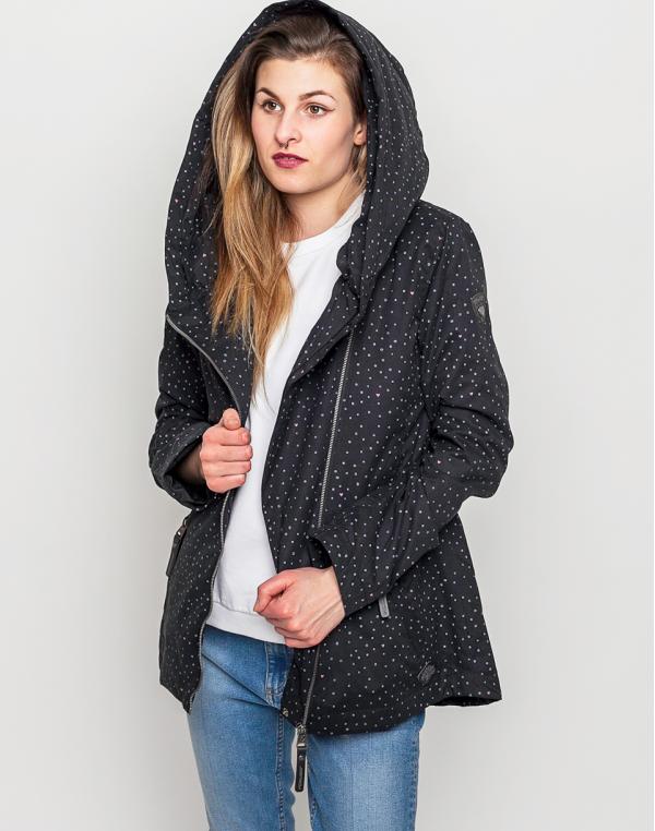 Bunda Ragwear Paulina Dots Black