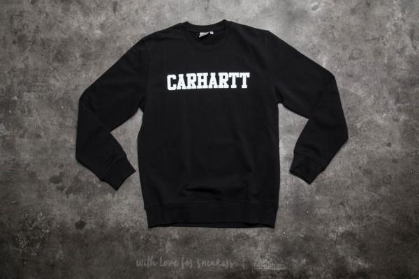Carhartt WIP College Sweat Black/ White