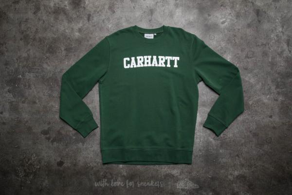 Carhartt WIP College Sweat Fir/ White