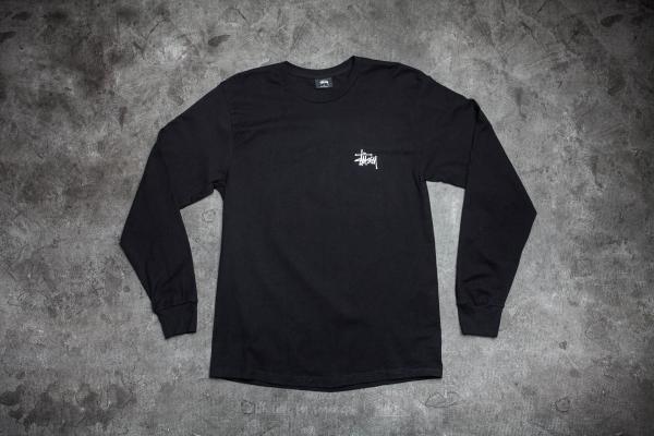 Stüssy Basic Long Sleeve Tee Black