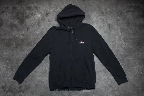 Stüssy Basic Zip Hood Black