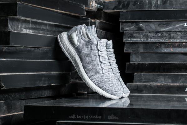 adidas Pure Boost Footwear White/ Clear Grey
