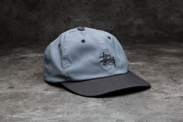 Stüssy Mini Houndstooth Cap Black