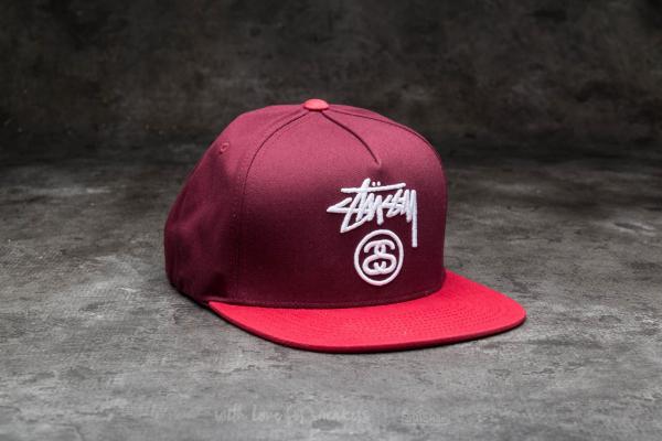 Stüssy Stock Lock SP17 Cap Red