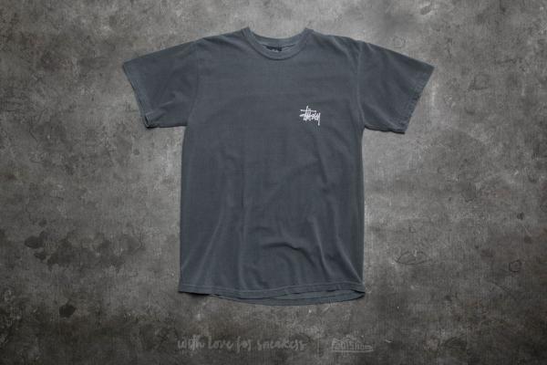 Stüssy Basic Pigment Dyed Tee Black