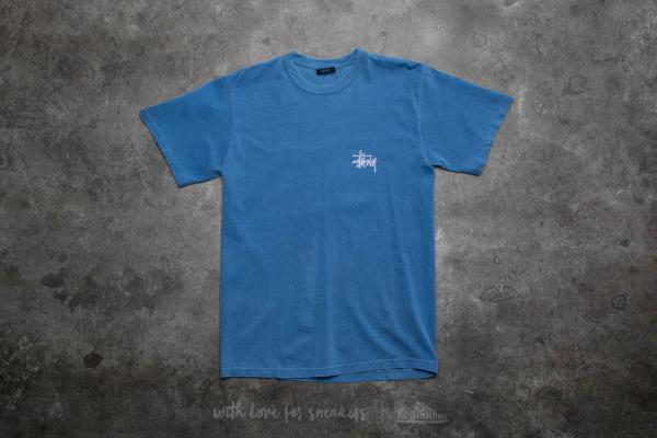 Stüssy Basic Pigment Dyed Tee Indigo