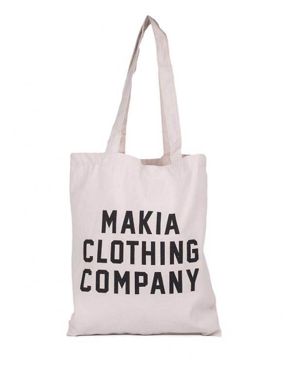 Taška Makia Bold Tote ECRU