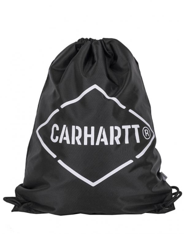 Batoh Carhartt WIP Diamond Script Black / White