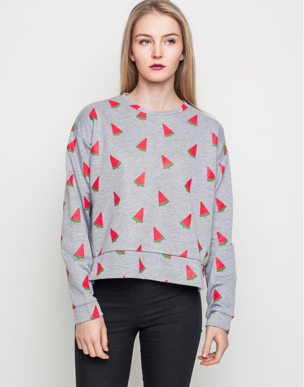 Mikina Compania Fantastica Sandia Grey