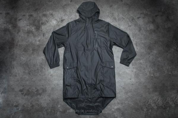 Rains Parka Coat Black