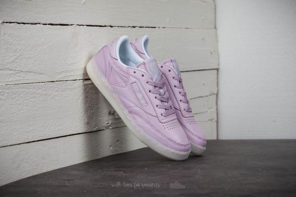 Reebok Wmns Club C 85 On The Court Shell Purple/ White/ Grey