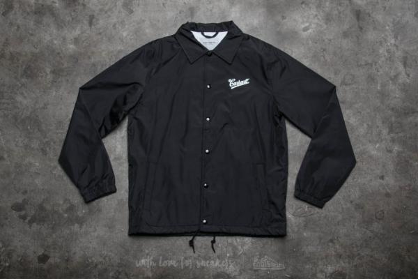 Carhartt WIP Strike Coach Jacket Black/ White