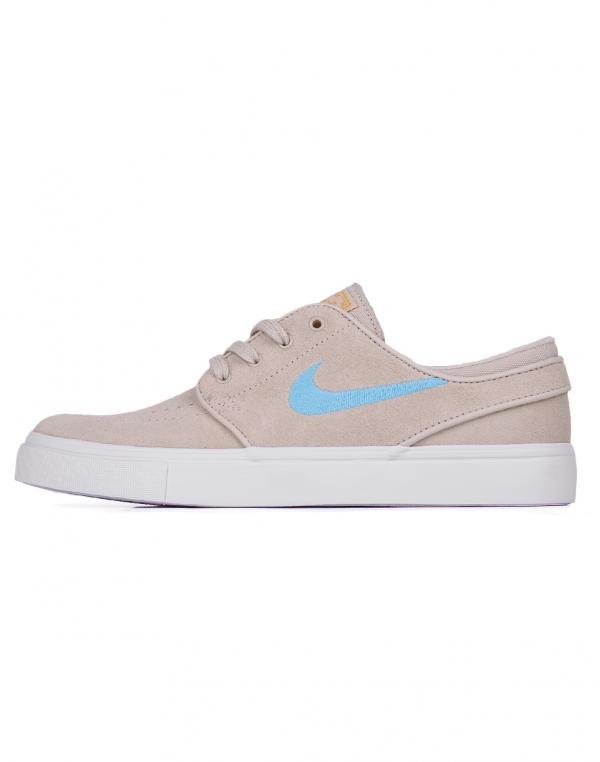 Sneakers - tenisky Nike SB Zoom Stefan Janoski CPSL Oatmeal / Vivid Sky - Gold Dart