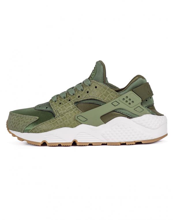 Sneakers - tenisky Nike Air Huarache Run Premium Palm Green / Legion Green - Sail