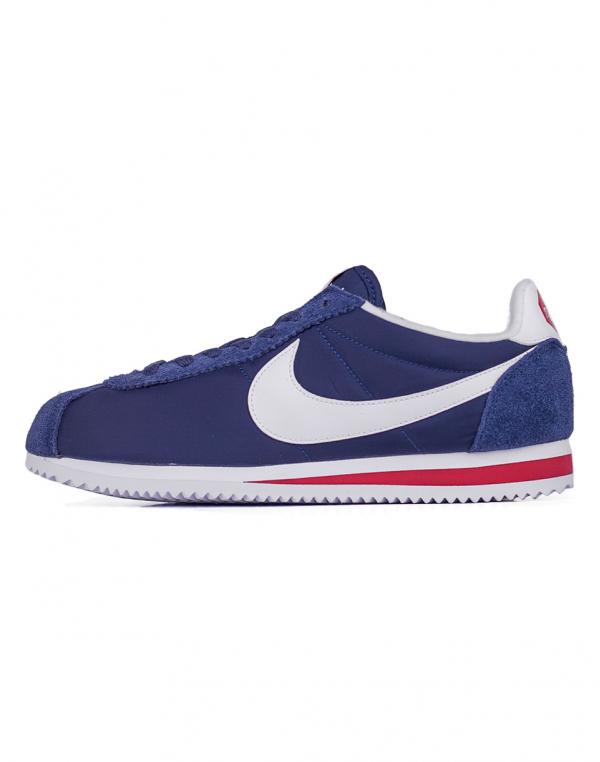 Sneakers - tenisky Nike Classic Cortez Nylon Premium Midnight Navy / White