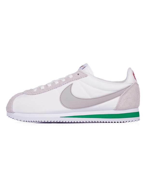 Sneakers - tenisky Nike Classic Cortez Nylon Premium Ivory / Pale Grey - Pine Green