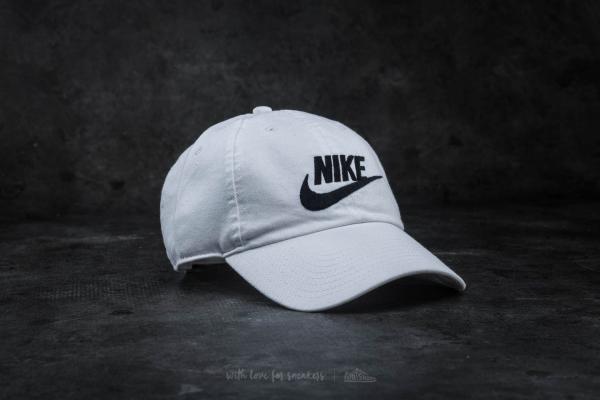 Nike Futura Washed H86 Cap White/ Black