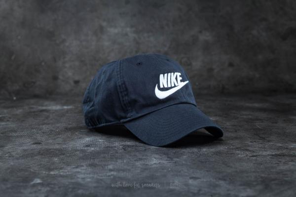 Nike Futura Washed H86 Cap Black/ White
