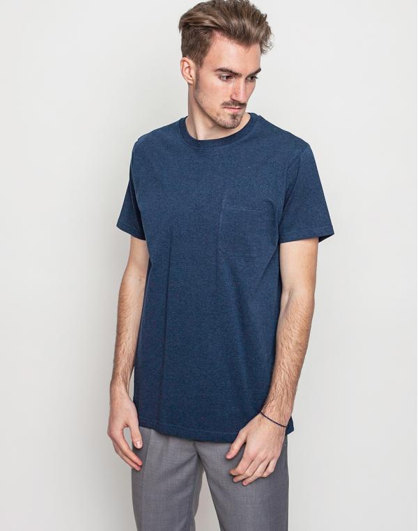 Jednobarevná Wemoto Blake Navy Blue Melange