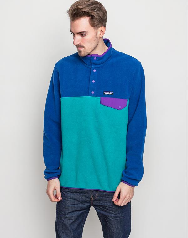 Mikina Patagonia LW Synch Snap-T True Teal
