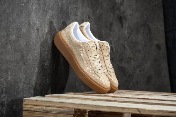 Puma Wn's Platform  ExotSkin Natural Vachetta-Gold