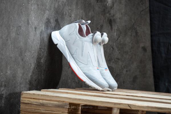 Reebok Pump Plus Supreme "Hoodie" Zinc/ White/ Red/ Blue