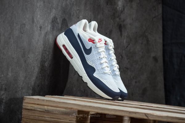 Nike Air Max 1 Ultra 2.0 Flyknit Sail/ Obsidian-Wolf Grey