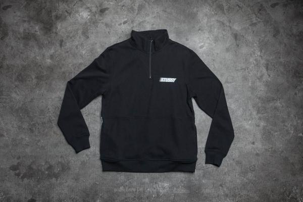 Stüssy Nylon Panel Mock Black