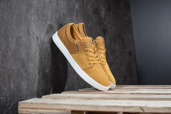 Supra Stacks II Amber Gold-White