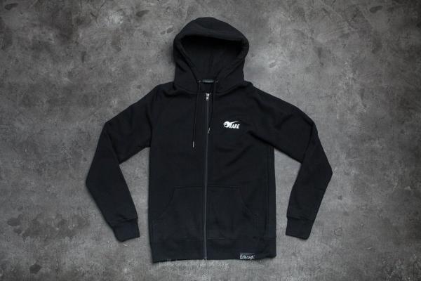 Pink Dolphin Rare Air Zip-Up Hoodie Black