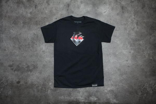 Pink Dolphin Chrome Waves Tee Black