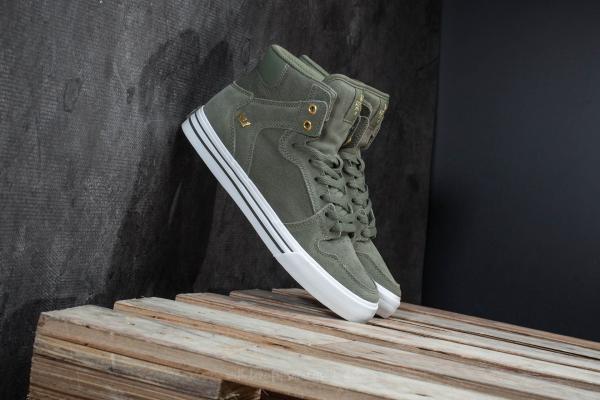 Supra Vaider Olive/ White