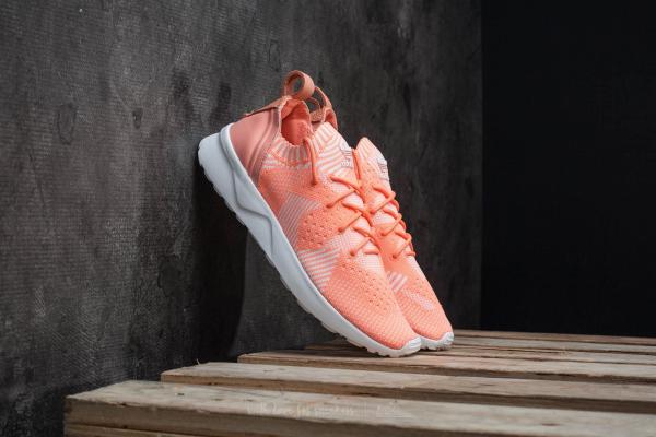 adidas ZX Flux ADV Virtue Primeknit W Sun Glow/ Ftw White